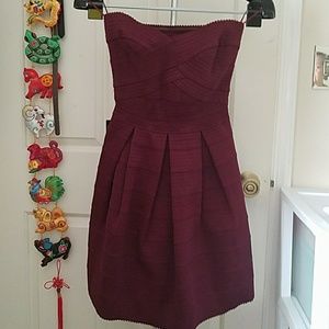 Express Strapless Dress